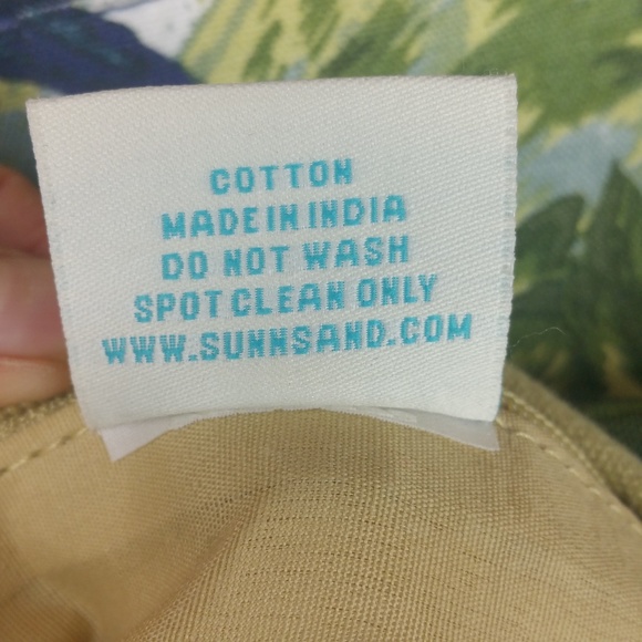 Caribbean Joe Canvas Tropical Crossbody Bag EUC - Picture 6 of 9